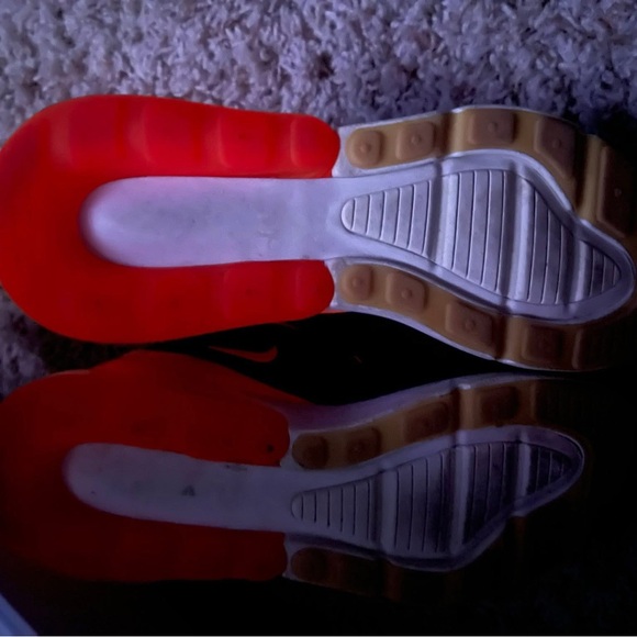 Nike Black and Orange Air Max 270 Sneakers - Picture 3 of 3